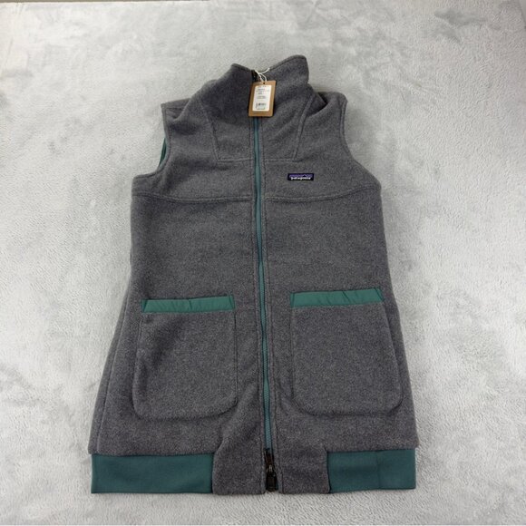 Patagonia NWT Women's Size Small Shelled Synchilla Reversible Vest 23025 Style - Picture 9 of 15